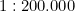 1 : 200.000