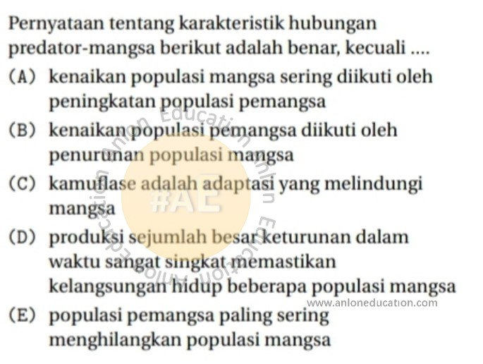 Soal Biologi Soal dan Pembahasan Biologi Simak UI 2019