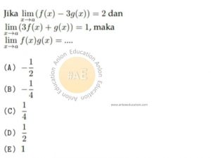 Limit Simak UI Matematika Dasar 2011 Kode 213 Nomor 7 anloneducation.com