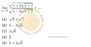 Limit Simak UI Matematika Dasar 2013 Kode 333 Nomor 11 anloneducation.com