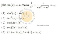 Trigonometri Simak UI Matematika Dasar 2012 Kode 222 Nomor 7 anloneducation.com