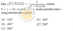 Trigonometri Simak UI Matematika Dasar 2012 Kode 223 Nomor 6 anloneducation.com