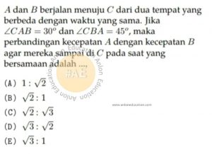 Trigonometri Simak UI Matematika Dasar 2012 Kode 224 Nomor 9 anloneducation.com