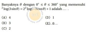 Logaritma atau Trigonometri Simak UI Matematika IPA 2015 Nomor 2 anloneducation.com_marked