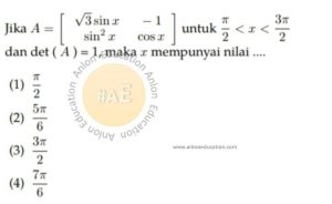 Matriks Simak UI Matematika Dasar 2010 Kode 204 Nomor 19 anloneducation.com_marked