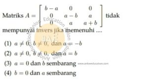 Matriks Simak UI Matematika Dasar 2010 Kode 207 Nomor 20 anloneducation.com_marked