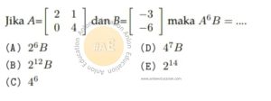 Matriks Simak UI Matematika Dasar 2011 Kode 211 Nomor 4 anloneducation.com_marked