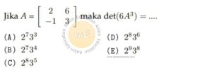 Matriks Simak UI Matematika Dasar 2011 Kode 213 Nomor 3 anloneducation.com_marked