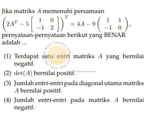 Matriks Simak UI Matematika Dasar 2013 Kode 331 Nomor 19 anloneducation.com_marked