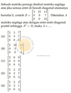 Matriks Simak UI Matematika Dasar 2013 Kode 331 Nomor 9 anloneducation.com_marked