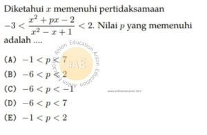 Pertidaksamaan Simak UI Matematika Dasar 2013 Kode 332 Nomor 6 anloneducation.com_marked