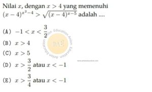 Pertidaksamaan Simak UI Matematika IPA 2012 Kode 522 Nomor 3 anloneducation.com_marked
