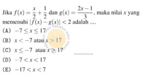 Pertidaksamaan Simak UI Matematika IPA 2016 Nomor 5 anloneducation.com_marked