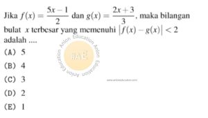 Pertidaksamaan Simak UI Matematika IPA 2017 Nomor 5 anloneducation.com_marked