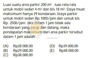 Program Linear Simak UI Matematika Dasar 2009 Kode 931 Nomor 3_marked