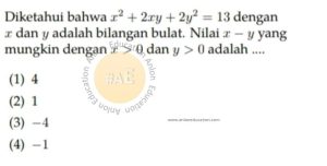 Sistem Persamaan Linear SPL Simak UI Matematika Dasar 2012 Kode 221 Nomor 20 anloneducation.com_marked
