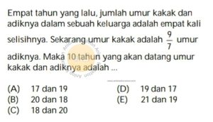 Sistem Persamaan Linear Simak UI Matematika Dasar 2009 Kode 951 Nomor 1_marked