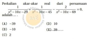 Sistem Persamaan Linear atau Persamaan Kuadrat Simak UI Matematika Dasar 2015 Kode 1 Nomor 12 anloneducation.com_marked