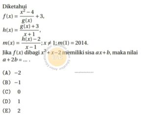 Suku Banyak Simak UI Matematika IPA 2014 Kode 2 Nomor 2 anloneducation.com_marked