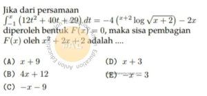 Suku Banyak atau Integral atau Logaritma Simak UI Matematika IPA 2013 Kode 134 Nomor 10 anloneducation.com_marked