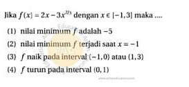 Turunan Simak UI Matematika IPA 2019 Nomor 1 anloneducation.com_marked