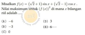 Turunan atau Trigonometri Simak UI Matematika IPA 2010 Kode 504 Nomor 9 anloneducation.com_marked