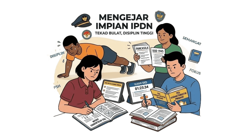 Ilustrasi MASUK IPDN